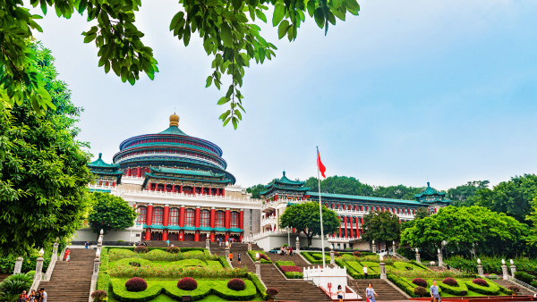 【风光】重庆人民大礼堂