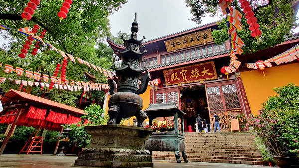 【风光】法喜寺 - 杭州天竺山上的一颗佛教明珠